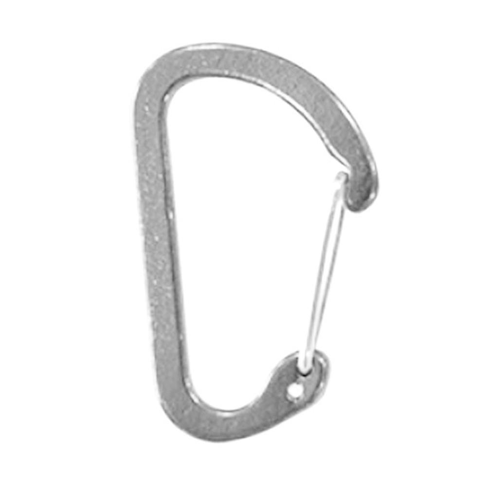 Outdoor Climbing Camping Stainless For MI-ni Carabiner Spring Hook Clip Keychain