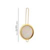 Stainless Steel Flour Sifter Sieve Fine Mesh Flour Colanders Coffee Mesh Filter  Kitchen Bakware