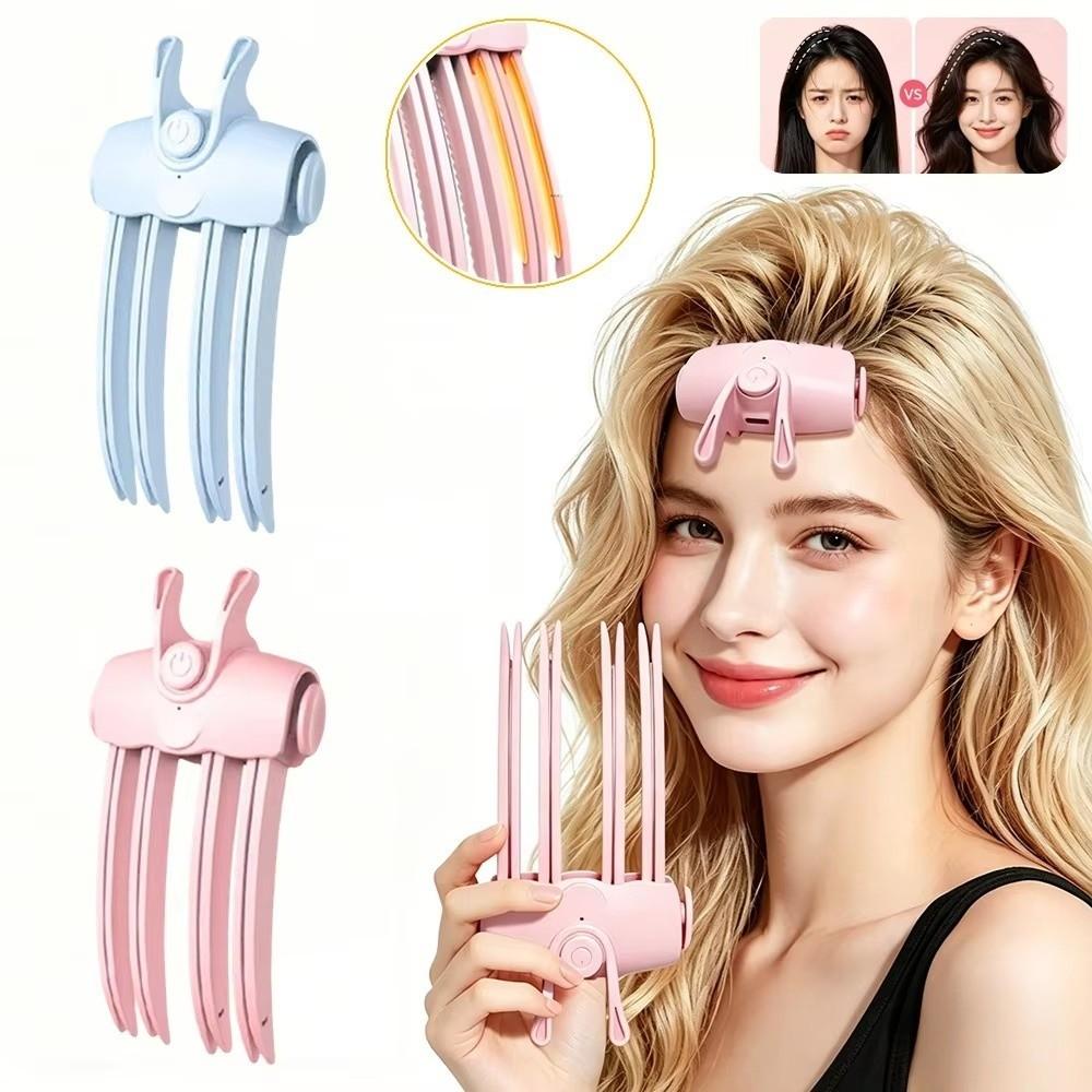 Heating Fluffy Hair Root Volumizer Portable Hair Volumizer Heated Hair Clip Travel Use