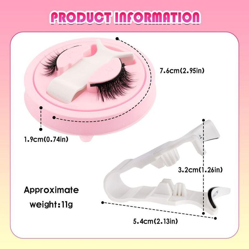 Lashie - Natural Magnetic Multipack False Eyelashes (Various Designs)