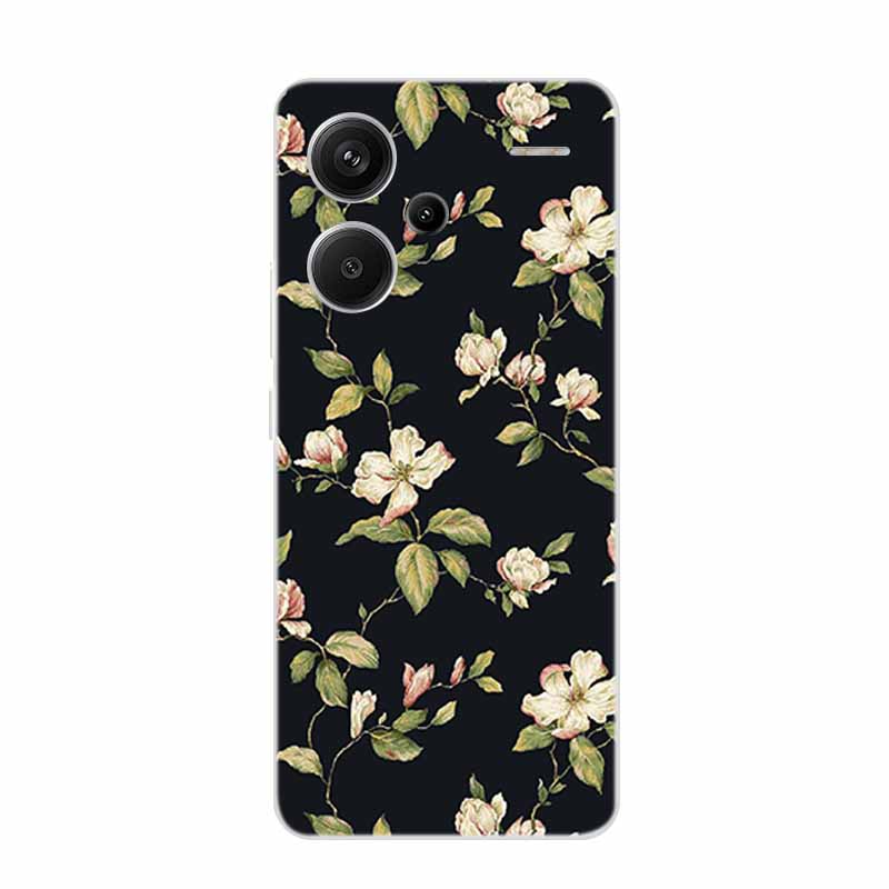 For Xiaomi Redmi Note 13 Pro+ Case Note13 Pro Plus Clear Silicone Soft TPU Coque For Redmi Note 13 Pro Plus 5G Back Cover Case