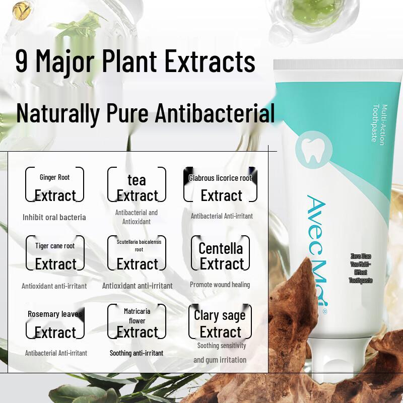 Avec Moi Multi-Effect Whitening Toothpaste