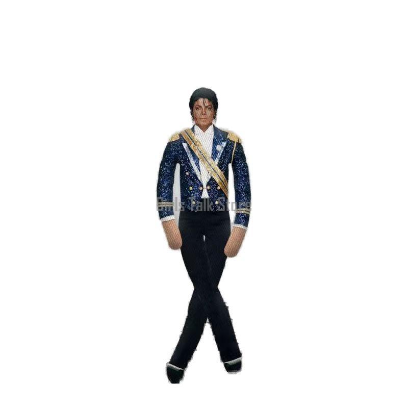 Nieuwe Film Michael Jackson Cosplay Prop Pop Knuffel Gevulde Figuur Poppen Kamer Decoratie Abstract Gewricht Beweeglijkheid Props Cadeau 30CM