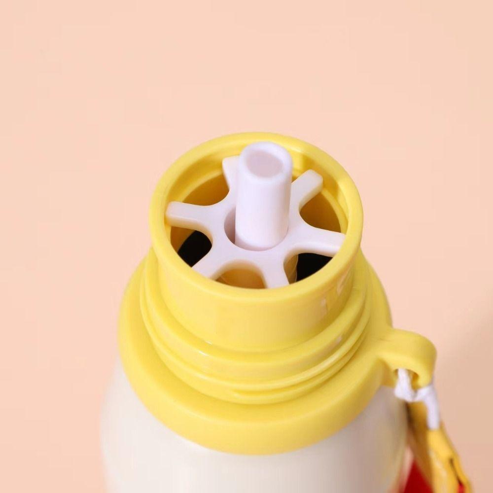Large Capacity Cartoon Insulation Cup 650ml Thermos Water Bottle Cute Vacuum Flask  Children