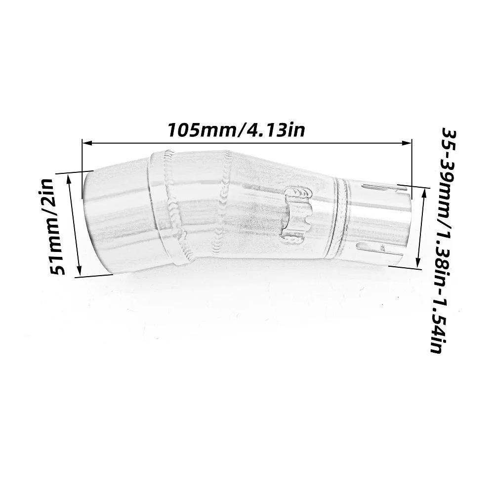 Modified Exhaust Tailpipe for Kawasaki Ninja 250/Z250 Motorcycle