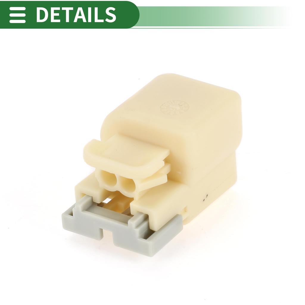 Conector Plug Senzor de Detonare Motoforti Plastic Cupru Cositorit Conector Terminal Fir Femelă pentru Chevrolet 13580877 Bej Impermeabil