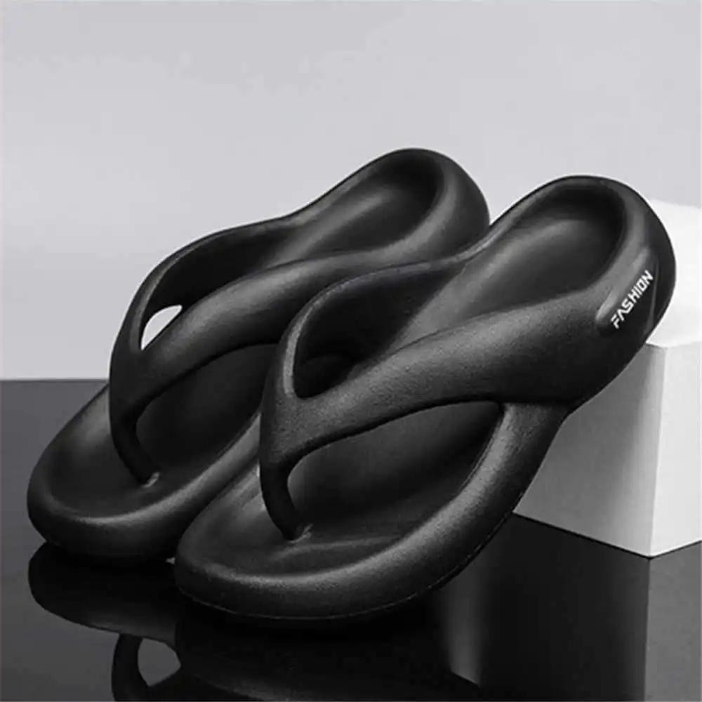 Number 38 Flat-heeled Women's Silver Flat Sandals Adult Slippers Shoes Summer Clapper Sneakers Sports Stylish Original