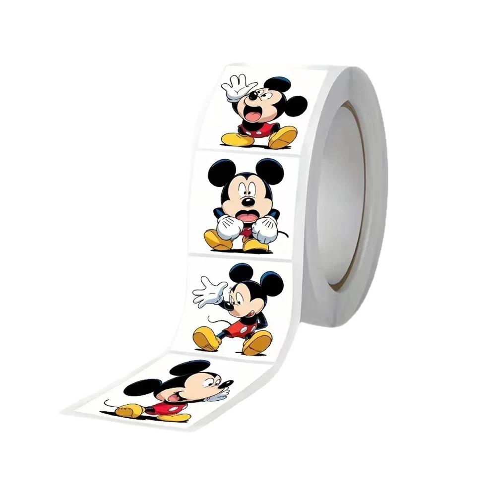 500 Stück Disney Mickey Maus Kawaii Niedlich Anime Aufkleber Cartoon Siegel Decal für Scrapbooking Laptop Handy
