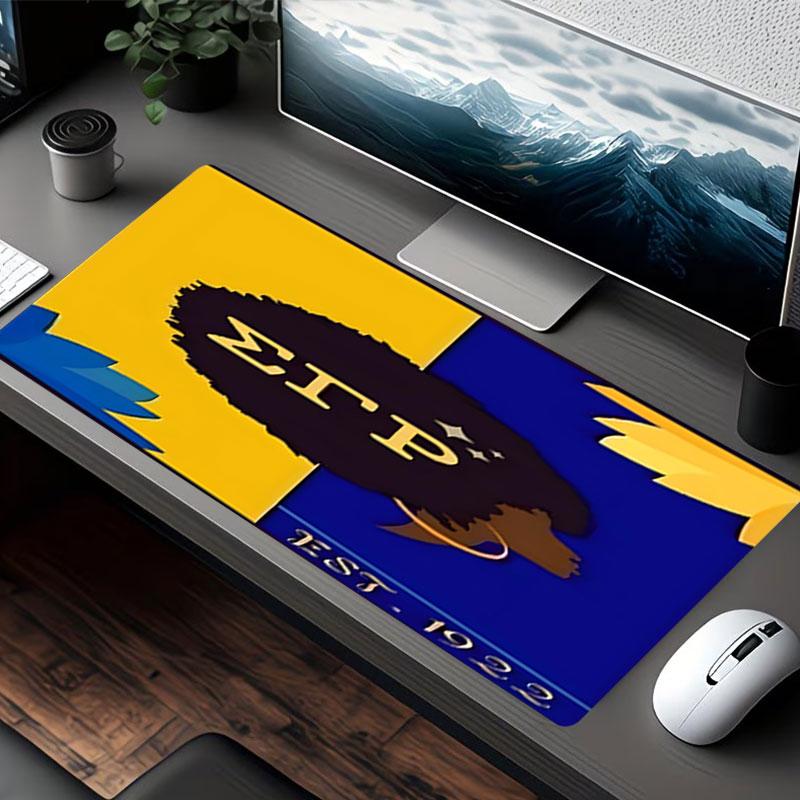 Sigma Gamma Rho Print Mouse Pad, for Keyboard Pad Laptop PC Mat for Office Home Use, Desk Decor, Perfect Birthday Gift for Gamers