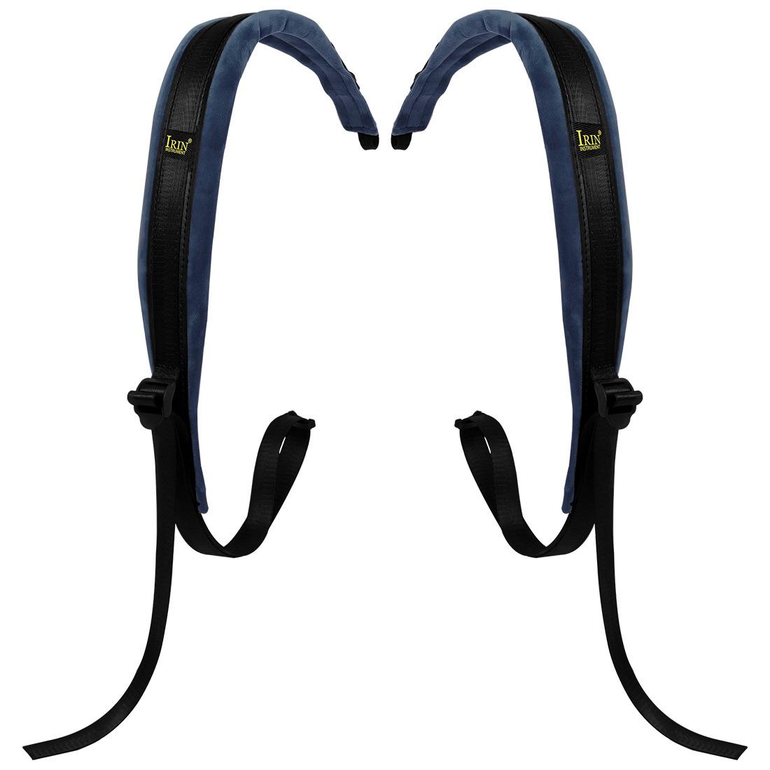 

Бархатный ремень для аккордеона аксессуары 16-120 басов универсальный нейлоновый бархатный утолщенный удобный ремень.zwq синий