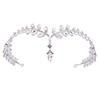 Bridal Hair Band With Rhinestone And Pearl For Wedding Headpiece