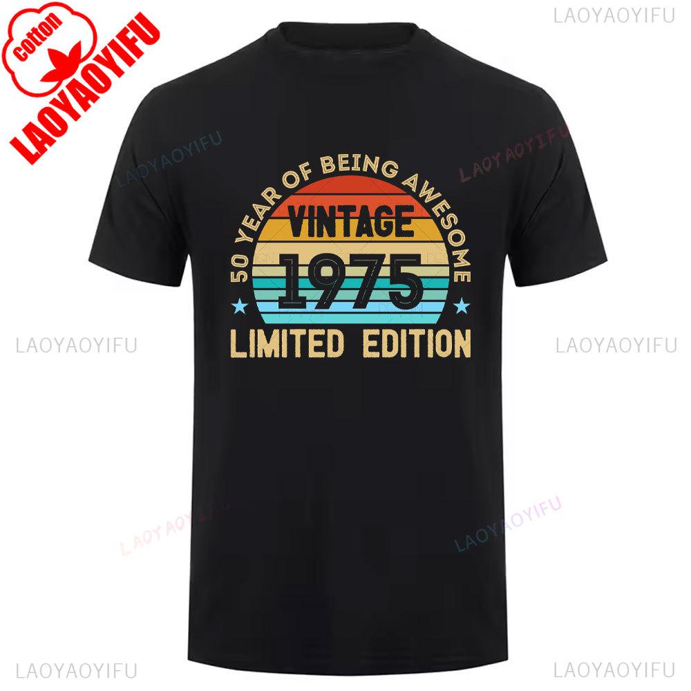 1985 Year Vintage Cotton T Shirt Retro 80s Style Short Sleeve Classic Casual Oneck Tee Unisex for Men Women 40th Birthday Gift