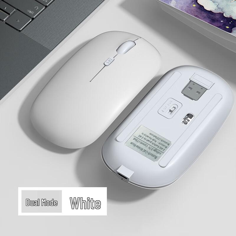 Mahutun Dual-Mode Wireless Silent Rechargeable Business Mouse