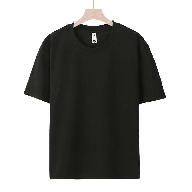 Men's Quick-Dry Ice Silk Round Neck T-Shirt - Solid Color Summer Edition