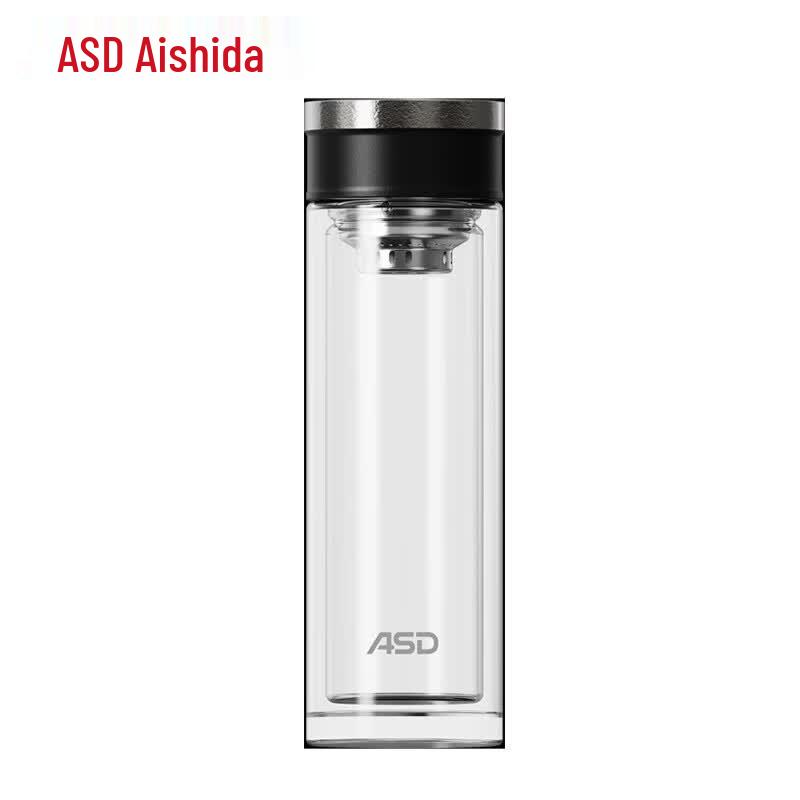 ASD Titanium Enjoy Double Wall Glass Cup