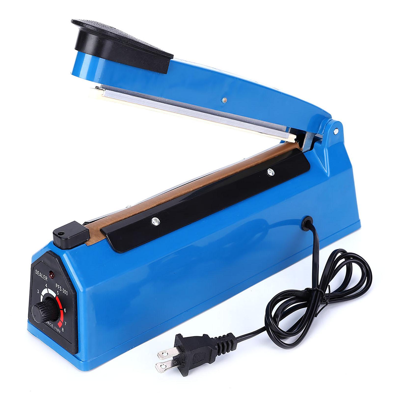 

ПФС200 300 Вт Ручной термосварщик пакетов 8 дюймов Импульсная машина для запайки Регулируемый таймер