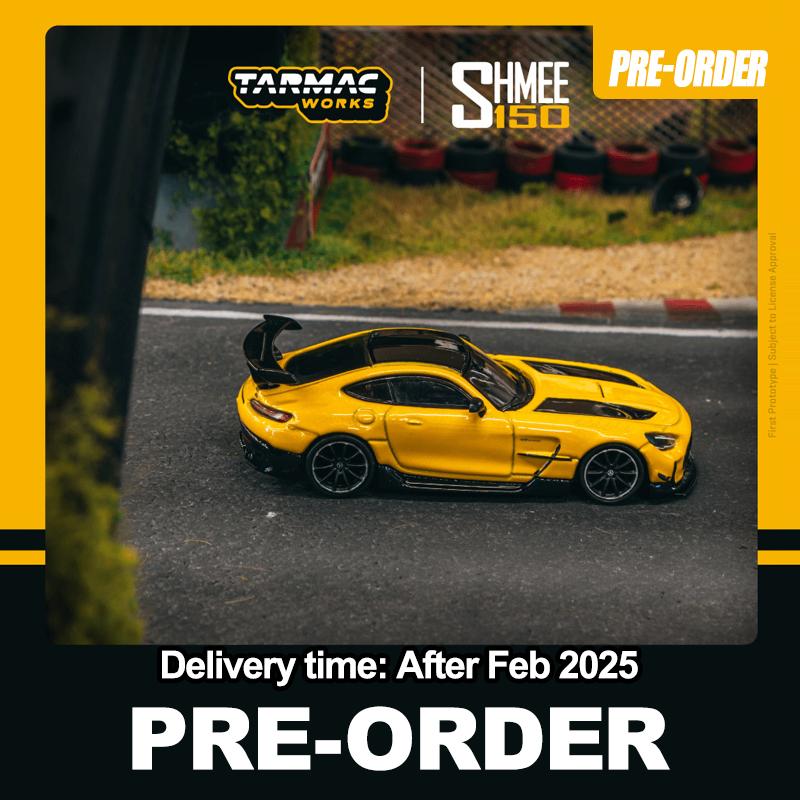 

Tarmac Works 1:64 TW GT Black Yellow Series SHMEE150 alloy car model