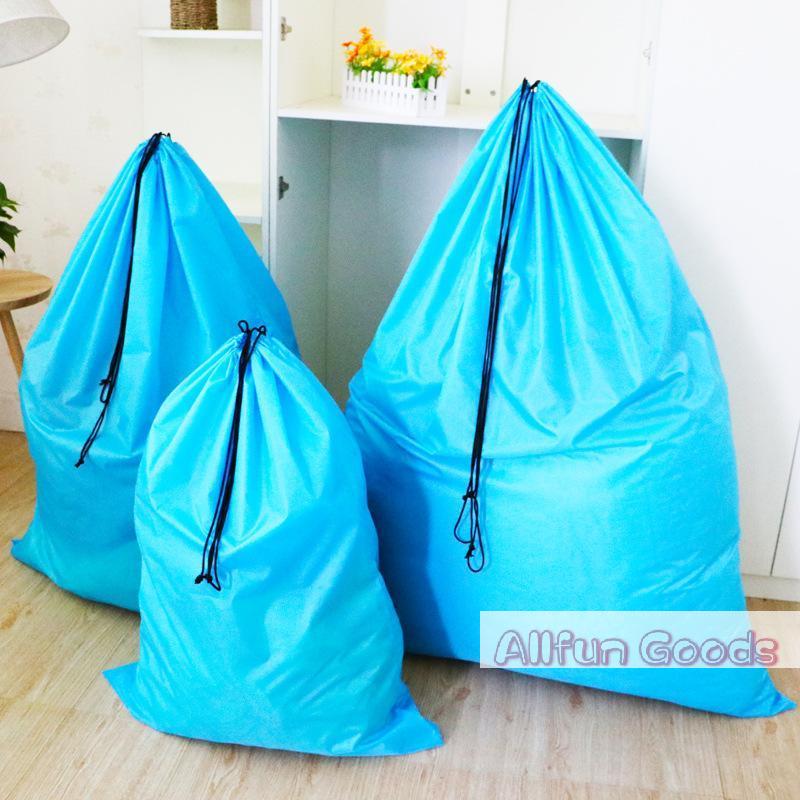 Super Large Capacity Waterproof Storage Bags With Drawstring Sturdy Home Organize Big Size Grocery Dust Bag For Bedding Clothes