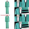 Costume Cosplay Saiki Kusuo e Teruhashi Kokomi per Adulti in Tessuto Poliestere con Design Tradizionale Perfetto per Halloween Role Play Anime