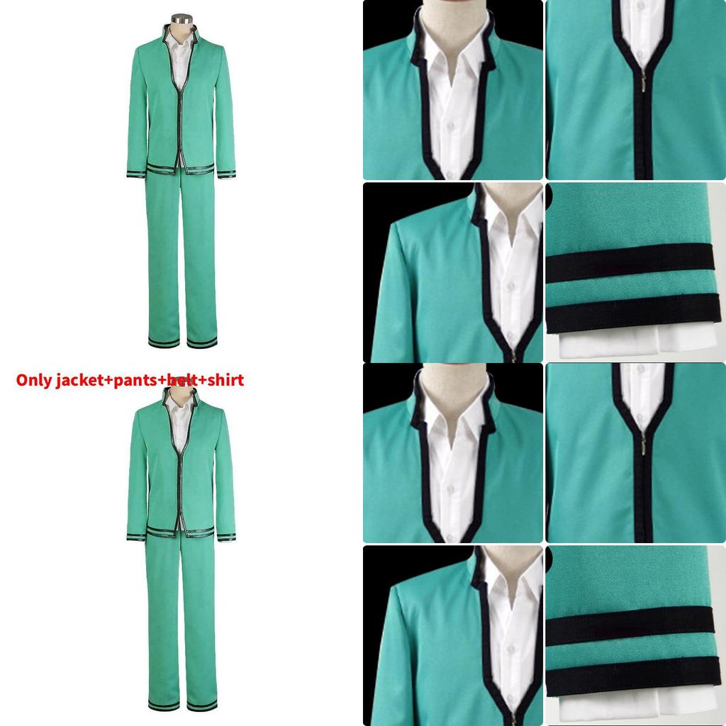 Costume Cosplay Saiki Kusuo e Teruhashi Kokomi per Adulti in Tessuto Poliestere con Design Tradizionale Perfetto per Halloween Role Play Anime