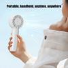 Handheld Cooling Fan Portable USB Charging Electric Fan with Adjustable Three Speed Setting for Home Or Outdoor Activity