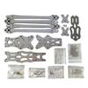 1 Set 7-Inch Carbon Fiber Quadcopter Frame Accessories Kit 5.5mm Arm for FPVs Freestyled Racing Drones Easy Install