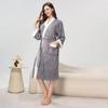 Unisex Towel Bathrobe - Four Seasons Style Yukata, Perfect for Hotel, Salon, Couples, and Women's Pajamas.