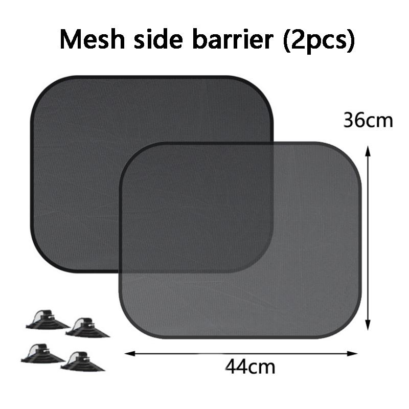 Car Sun Shade UV Protection Car Curtain Car Window Sunshade Rear Window Mesh Sun Visor Summer Protection Window Film