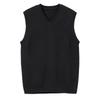 Men's Sleeveless Sweater College Style Vest V-Neck Fashion Waistcoat Sweater Vest