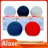 Boxă Bluetooth Portabilă Mică Alaxe Subwoofer Portabil pentru Exterior cu Sunet 360° Lumini RGB Mini Boxă pentru Petrecere Acasă Călătorie