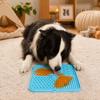 Dog Lick Mat, Pet Slow Feeder Mat with Suction Cups, Four Textured Zones, Silicone Pet Lick Mat for Dogs And Cats, Prevent Choking