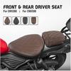 Motorcycle Rear Passenger Pillion Seat Cover Cowl Fender Fairing Tail Section Soft Leather Cushion Pad for H.onda Rebel CMX 300