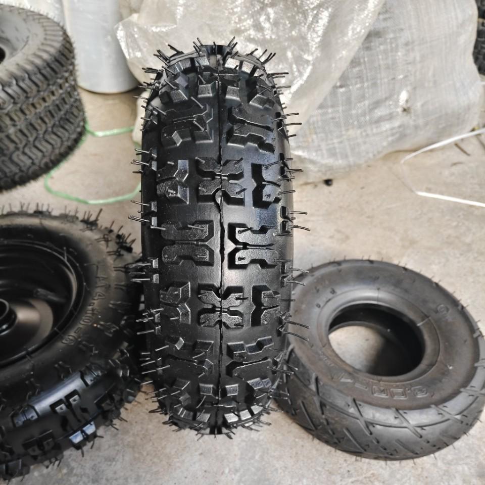 13X5.00-6 Inch Electric Mini Beach Car Tire - Vacuum Block Design