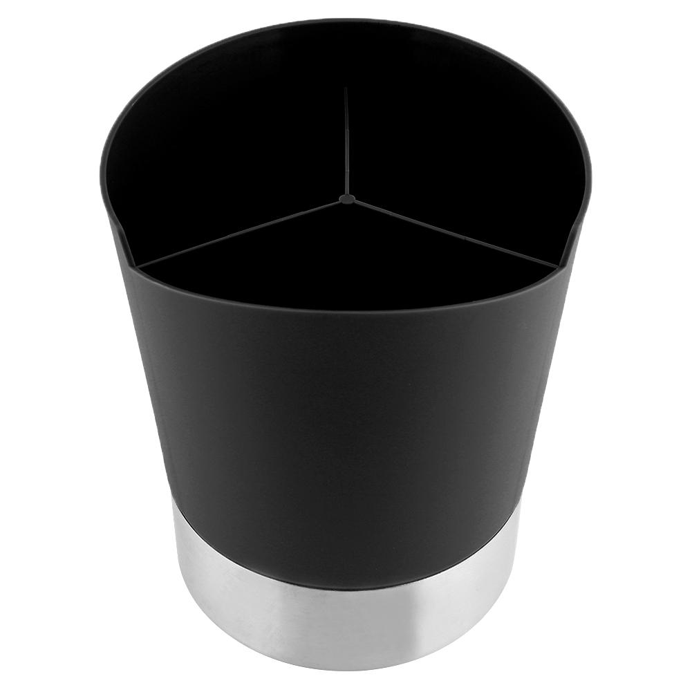 Spoon Cutlery Box Storage Box Fork Straw With Paper Cup Holder For Coffee Shop Bar Use(Blue)