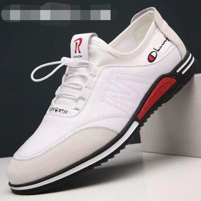 Men's Shoes Four-season Foreign Trade Explosion Men's Low-top Trend Versatile Soft-soled Casual Walking Shoes One-pedal Men's Shoes