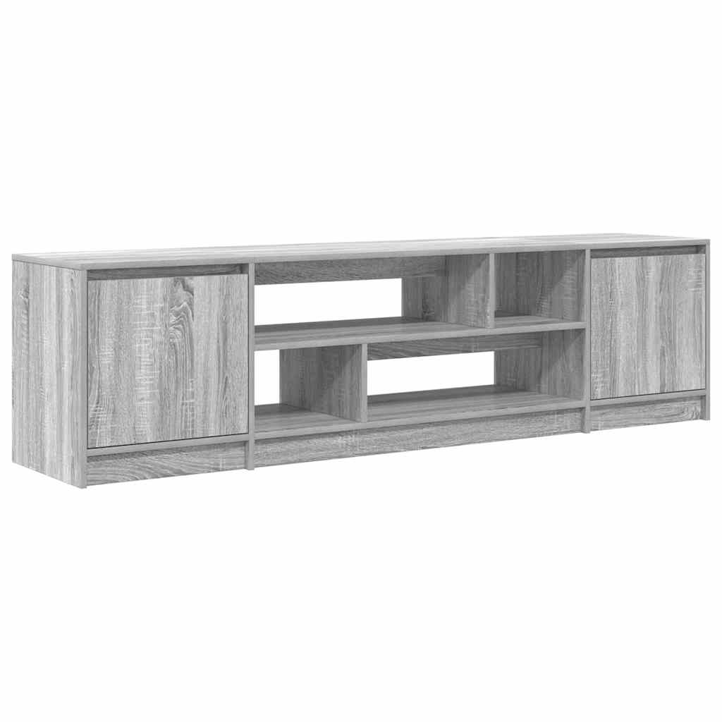 TV Stand Gray Sonoma 188.5 x 41 x 50 cm Engineered Wood