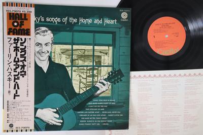 LP Record FERLIN HUSKY  Songs Of The Home And Heart ECS70070 CAPITOL 1977 Japan Obi CountryFolk Used