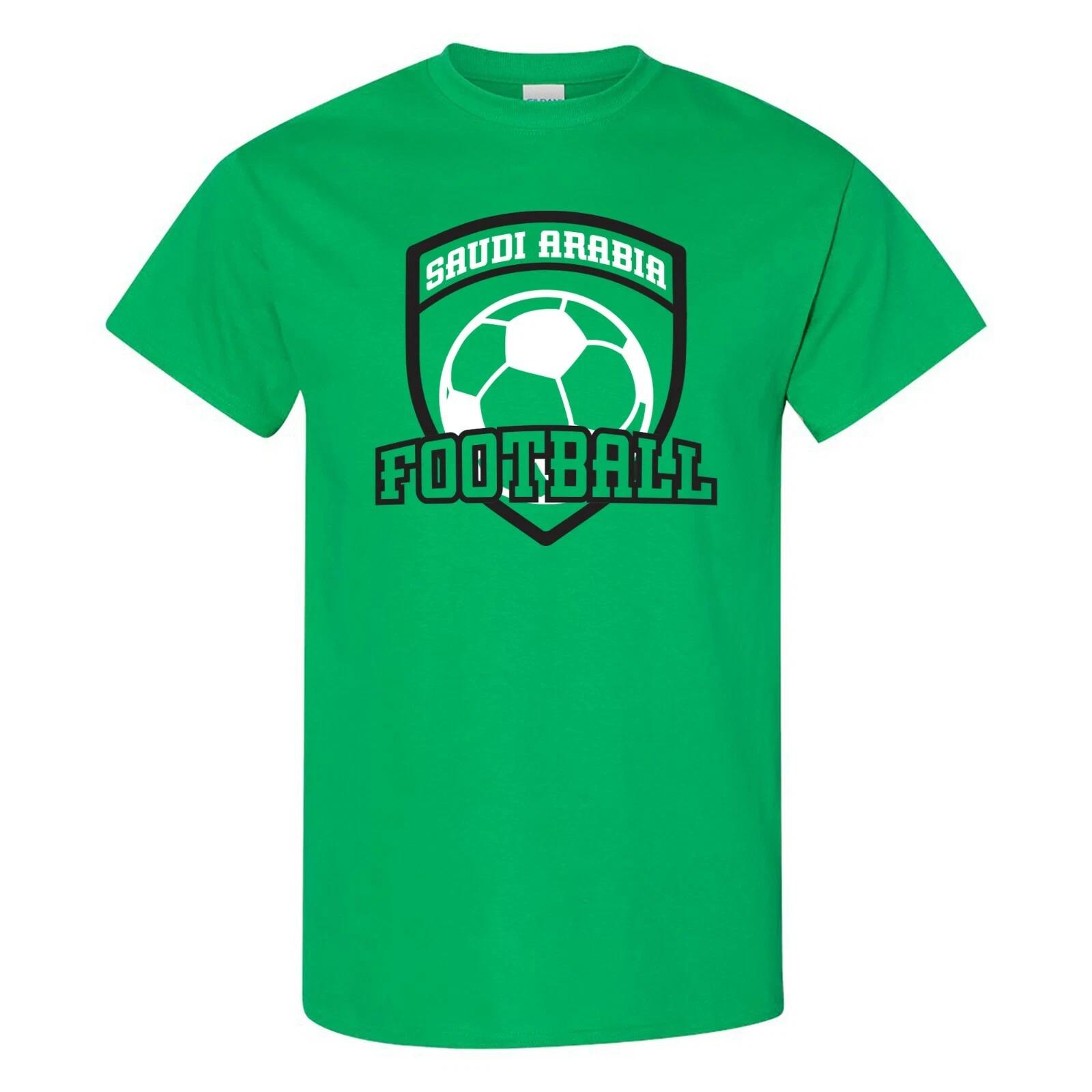 Saudi Arabia Football - Soccer Sports Competition T Shirt - Irish Green L