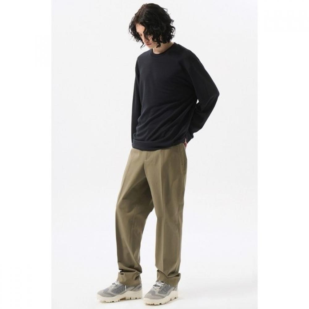 CusTomellow Black TexTure Long Sleeve T shirT cwTas25211bkx