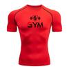 Men's Anime Compression T-Shirt Gym Running Fitness Tight Sportswear Short Sleeve Breathable Workout Summer T-Shirt S-3XL