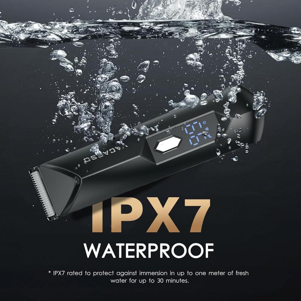 Fast Rechargable Mans Balls Pubic Hair Underarm Delicate Trimmer Digital Female Bikini Waterproof Electric Razor for Wet and Dry