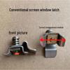 Aluminum Alloy Screen Window Clip Corner Fastener Male-Female Buckle
