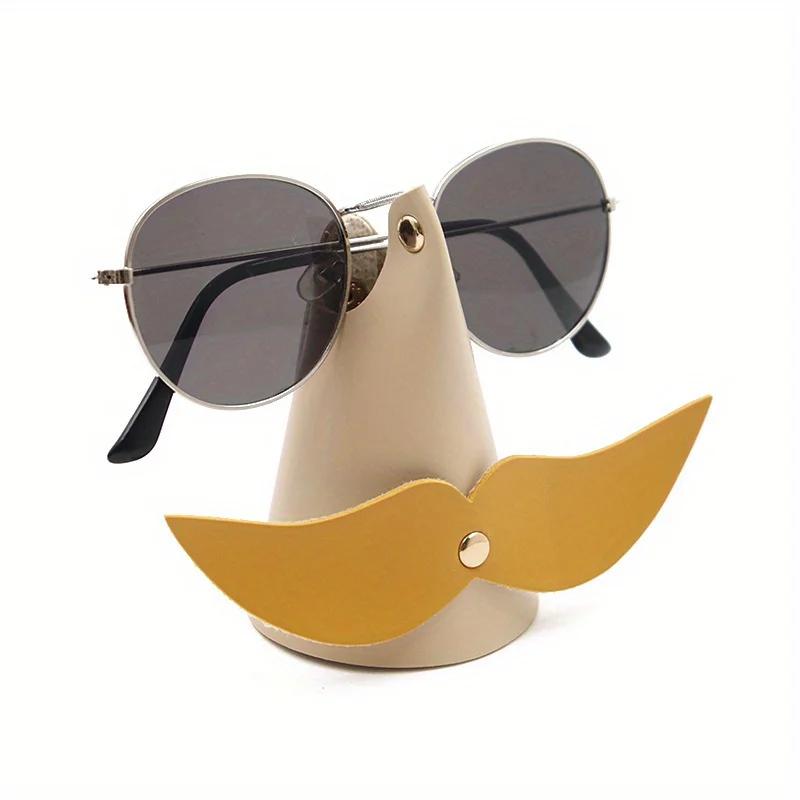 Creative Big Beard Style Eyeglass Holder  Home Office Desktop Ornament  Fun Decorative Display Stand