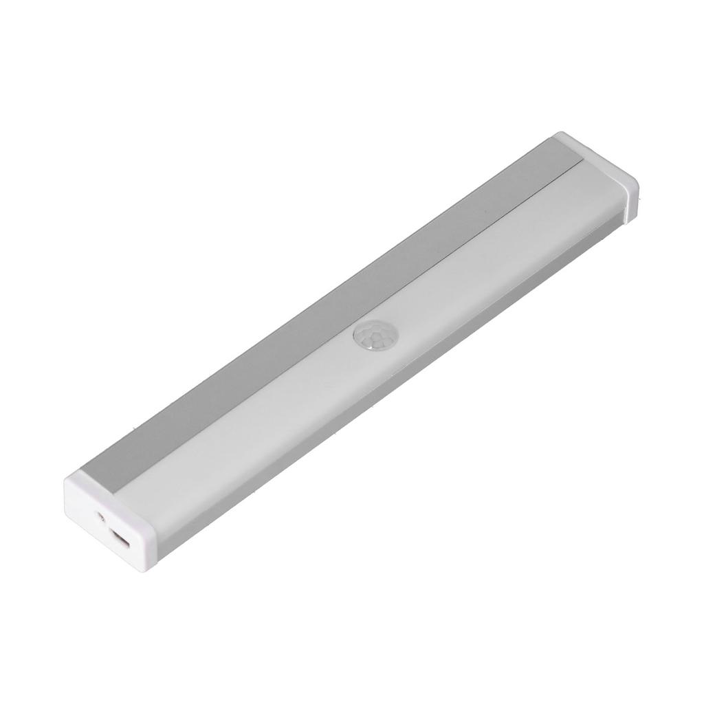 LED Schrankleuchte Bewegungssensor 2 Stufen Tragbar USB Schubladenleuchte für Bücherregal Küche Schlafzimmer 6000K Weißes Licht