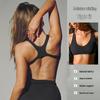 Backless Halter Yoga Tank Top: Quick-Dry Fitness Sports Bra for Women