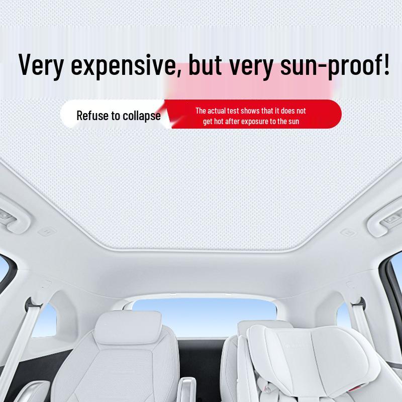 Jihu Alpha S Series Electrostatic Silicone Sunroof Sunshade 23 Model - Kaola/Kaola S, One-piece