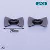 2Pcs Adhesive Metal Phone Charm Holder Smooth Edge Sticky Pendant Hook Finger Ring Grip for  Android Phone Case