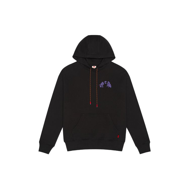 Levis Year Of The Tiger Limited Edition Graphic Print Loose Hoodie Men Hoodies Black A4048-0000