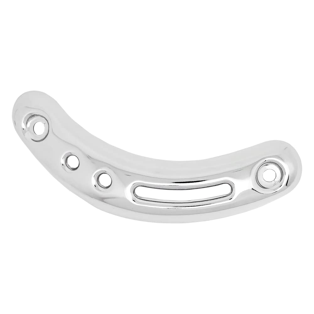 Chrome Exhaust Heat Guard Muffler Cover Compatible Honda Monkey 125 JB05 All - Models (Z125M, Z125MA, JB02, JB03, - Models)