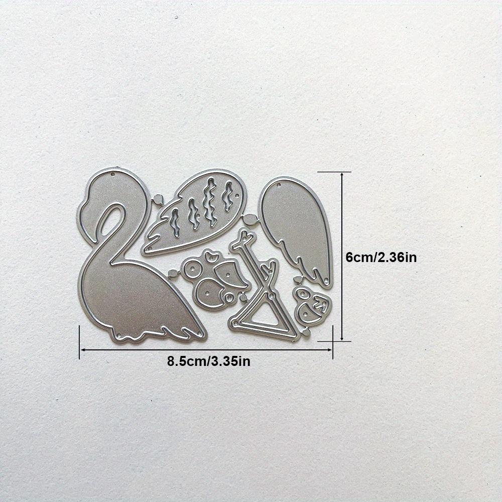 Flamingo Metal Cutting Dies for DIY Scrapbooking Album Decoration Embossing Die Cuts